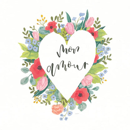 Love Notes III by Jenaya Jackson. SKU 71265a. Archival Giclee Fine art print for wall decor.