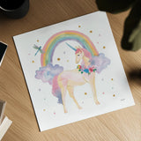 Magical Friends I Dragonfly by Jenaya Jackson. Shown as a detailed flat fine art print, highlighting archival giclee quality. Available as an archival giclee rolled canvas, fine art paper, or poster print. SKU 49961a.
