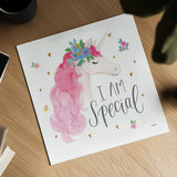 Magical Friends III by Jenaya Jackson. Shown as a detailed flat fine art print, highlighting archival giclee quality. Available as an archival giclee rolled canvas, fine art paper, or poster print. SKU 48056a.