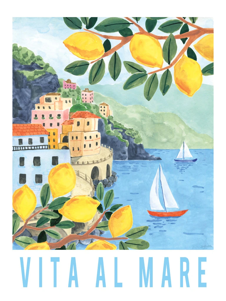 Mediterranean View II by Jenaya Jackson