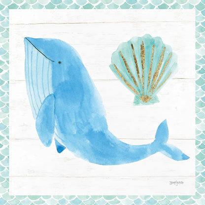 Mermaid Friends VII by Jenaya Jackson. SKU 41493a. Archival Giclee Fine art print for wall decor.