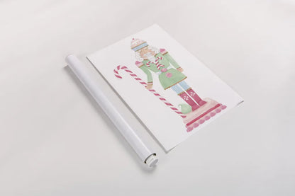 Nutcracker Bakery I by Jenaya Jackson. shown as a rolled paper print. Available as archival giclee rolled canvas, fine art paper, or poster print. SKU 99964h.