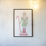 Nutcracker Bakery I by Jenaya Jackson. shown as a paper print in a black flame. Available as a archival giclee rolled canvas, fine art paper, or poster print. SKU 99964h.