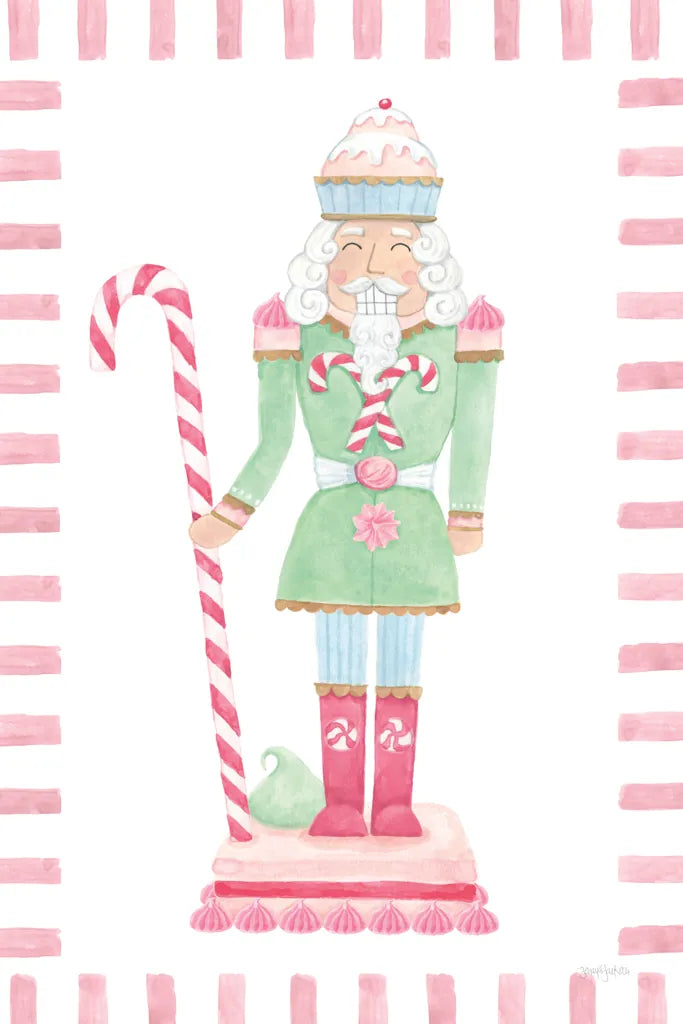 Nutcracker Bakery I Border by Jenaya Jackson. SKU 100722h. Archival Giclee Fine art print for wall decor.
