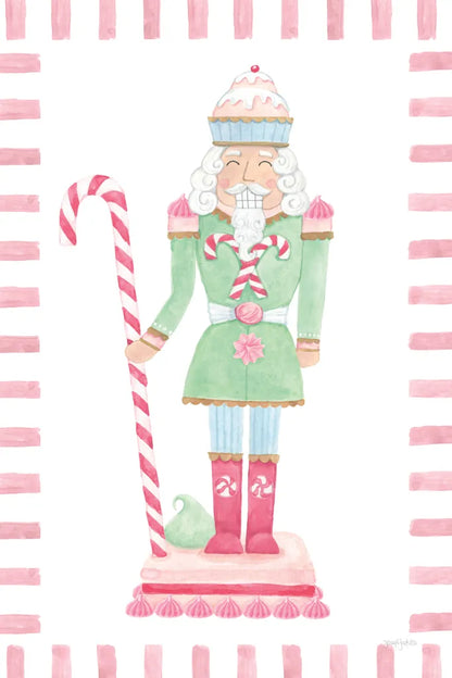 Nutcracker Bakery I Border by Jenaya Jackson. SKU 100722h. Archival Giclee Fine art print for wall decor.
