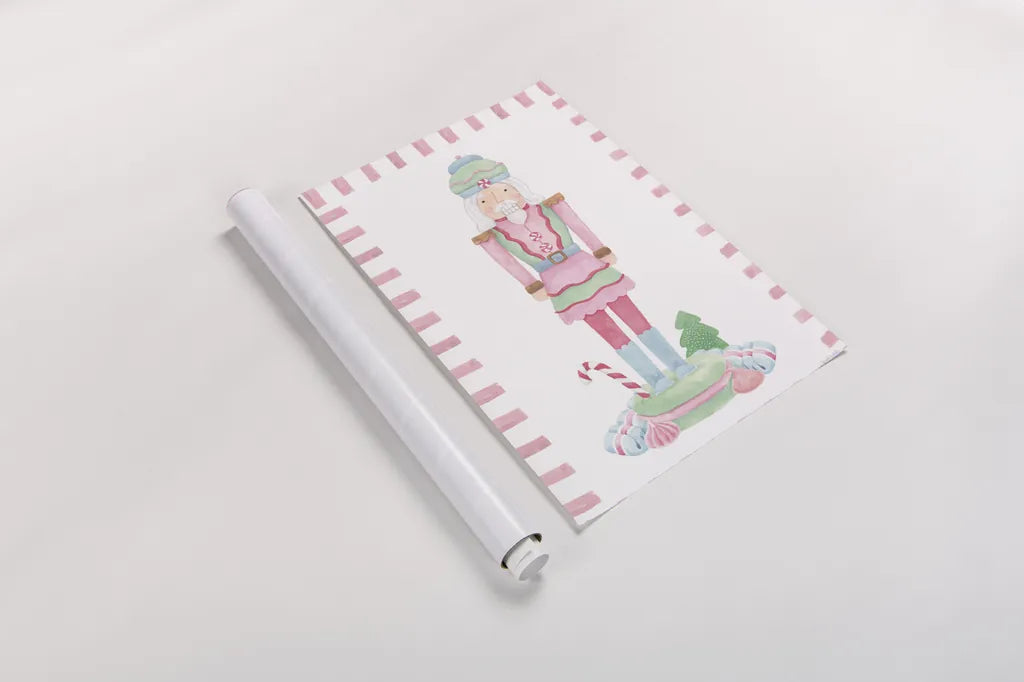 Nutcracker Bakery II Border by Jenaya Jackson. shown as a rolled paper print. Available as archival giclee rolled canvas, fine art paper, or poster print. SKU 100723h.