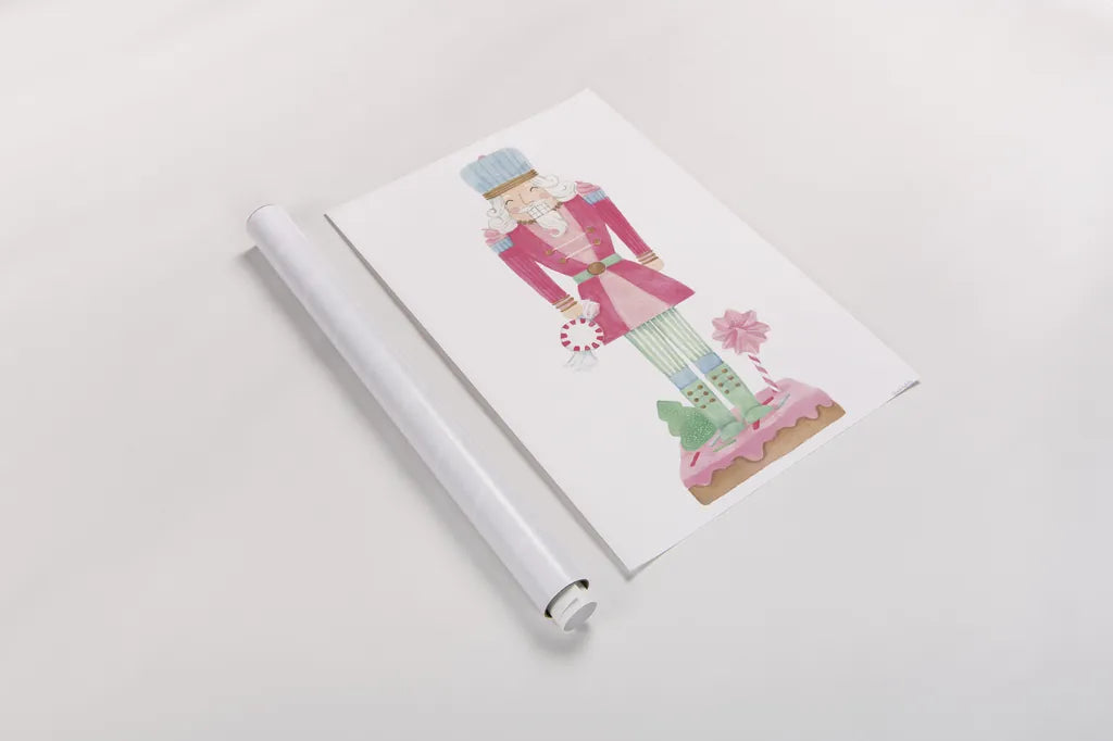 Nutcracker Bakery III by Jenaya Jackson. shown as a rolled paper print. Available as archival giclee rolled canvas, fine art paper, or poster print. SKU 99966h.