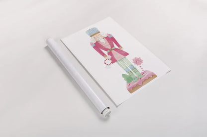 Nutcracker Bakery III by Jenaya Jackson. shown as a rolled paper print. Available as archival giclee rolled canvas, fine art paper, or poster print. SKU 99966h.