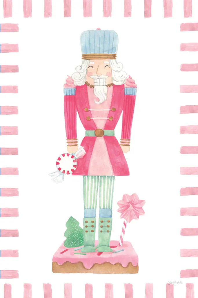 Nutcracker Bakery III Border by Jenaya Jackson. SKU 100724h. Archival Giclee Fine art print for wall decor.
