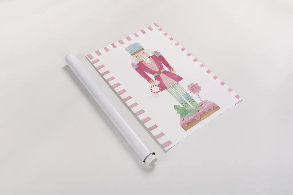 Nutcracker Bakery III Border by Jenaya Jackson. shown as a rolled paper print. Available as archival giclee rolled canvas, fine art paper, or poster print. SKU 100724h.