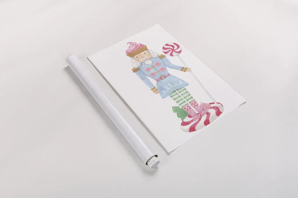 Nutcracker Bakery IV by Jenaya Jackson. shown as a rolled paper print. Available as archival giclee rolled canvas, fine art paper, or poster print. SKU 99967h.