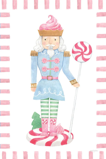 Nutcracker Bakery IV Border by Jenaya Jackson. SKU 100725h. Archival Giclee Fine art print for wall decor.