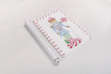 Nutcracker Bakery IV Border by Jenaya Jackson. shown as a rolled paper print. Available as archival giclee rolled canvas, fine art paper, or poster print. SKU 100725h.