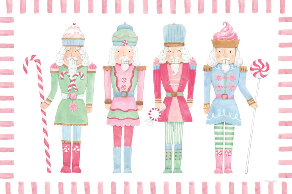 Nutcracker Bakery V Border by Jenaya Jackson. SKU 100726i. Archival Giclee Fine art print for wall decor.