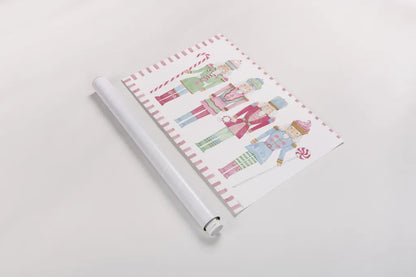 Nutcracker Bakery V Border by Jenaya Jackson. shown as a rolled paper print. Available as archival giclee rolled canvas, fine art paper, or poster print. SKU 100726i.