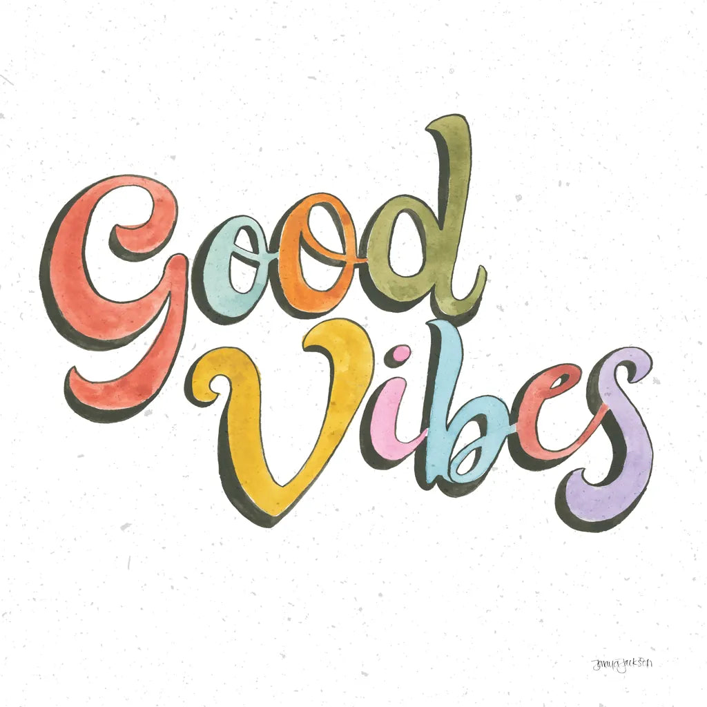 Retro Vibes Good II by Jenaya Jackson. SKU 97017a. Archival Giclee Fine art print for wall decor.