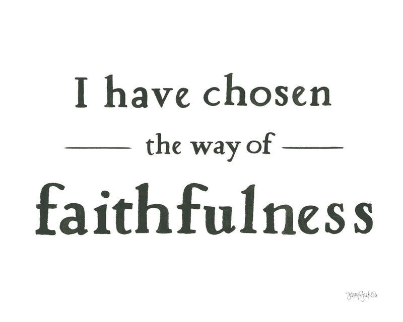 Scripture for Life VI No Flowers by Jenaya Jackson