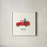 Seasons Greetings III by Jenaya Jackson. Shown in a crisp white glass frame for a clean and minimalist style. Available as an archival giclee rolled canvas, fine art paper, or poster print. SKU 66187a.