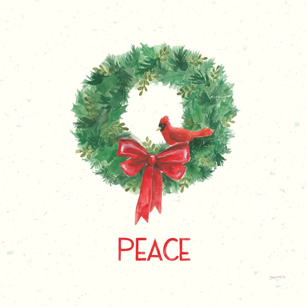 Seasons Greetings IV by Jenaya Jackson. SKU 66188a. Archival Giclee Fine art print for wall decor.