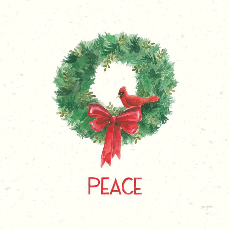 Seasons Greetings IV by Jenaya Jackson. SKU 66188a. Archival Giclee Fine art print for wall decor.
