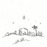 Simple Nativity II by Jenaya Jackson. SKU 102001a. Archival Giclee Fine art print for wall decor.