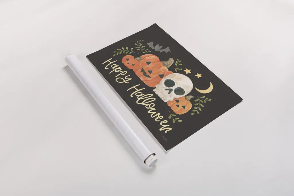 Spooky Season I by Jenaya Jackson. shown as a rolled paper print. Available as archival giclee rolled canvas, fine art paper, or poster print. SKU 85143i.
