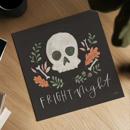 Spooky Season V by Jenaya Jackson. Shown as a detailed flat fine art print, highlighting archival giclee quality. Available as an archival giclee rolled canvas, fine art paper, or poster print. SKU 85147a.
