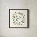Spring Is Here I by Jenaya Jackson. Shown in a sleek black glass frame for a contemporary gallery look. Available as an archival giclee rolled canvas, fine art paper, or poster print. SKU 76862a.