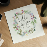 Spring Is Here III by Jenaya Jackson. Shown as a detailed flat fine art print, highlighting archival giclee quality. Available as an archival giclee rolled canvas, fine art paper, or poster print. SKU 76864a.