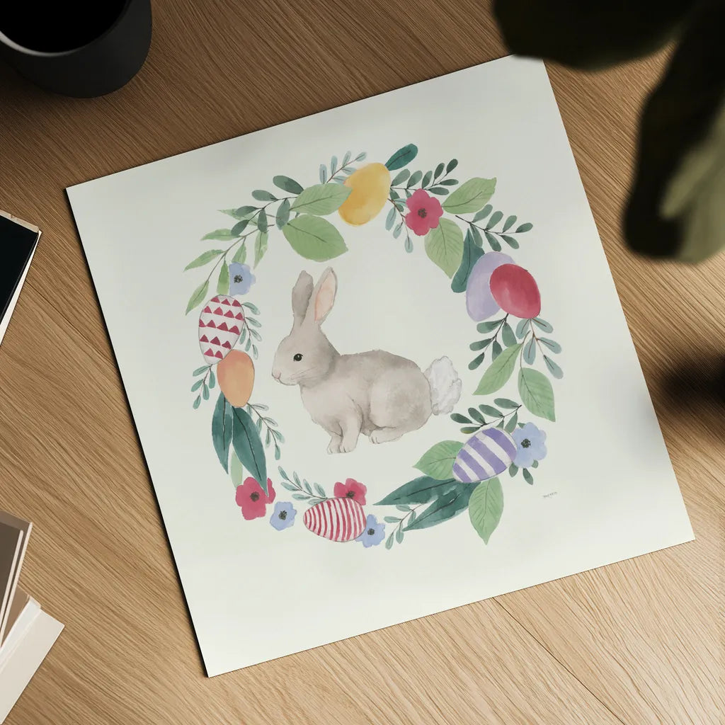 Spring Is Here IV by Jenaya Jackson. Shown as a detailed flat fine art print, highlighting archival giclee quality. Available as an archival giclee rolled canvas, fine art paper, or poster print. SKU 76865a.