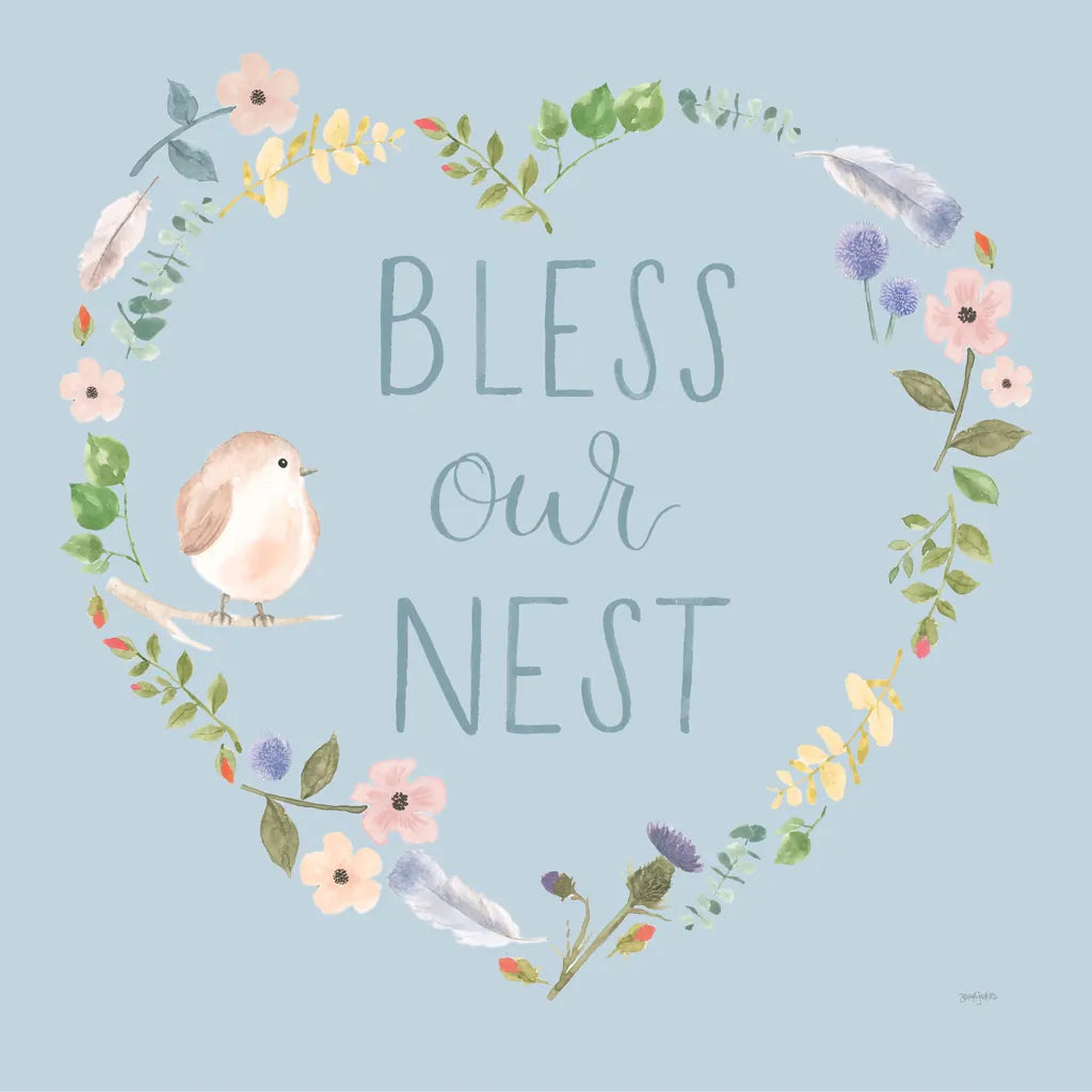 Spring Sentiments VII by Jenaya Jackson. SKU 44438a. Archival Giclee Fine art print for wall decor.