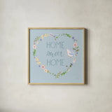 Spring Sentiments VIII by Jenaya Jackson. Shown in a natural wood glass frame for a timeless modern aesthetic. Available as an archival giclee rolled canvas, fine art paper, or poster print. SKU 44439a.