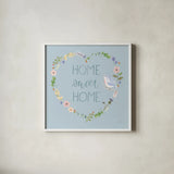 Spring Sentiments VIII by Jenaya Jackson. Shown in a crisp white glass frame for a clean and minimalist style. Available as an archival giclee rolled canvas, fine art paper, or poster print. SKU 44439a.