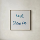 Sweet Baby Boy IV Grey Sq by Jenaya Jackson. Shown in a natural wood glass frame for a timeless modern aesthetic. Available as an archival giclee rolled canvas, fine art paper, or poster print. SKU 37315a.