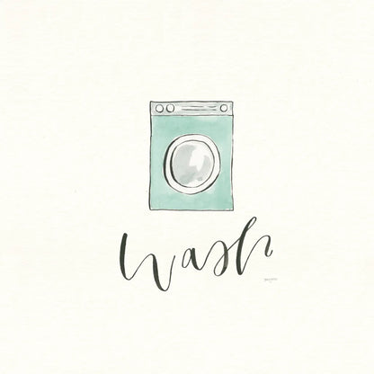 Wash Dry Fold Repeat I by Jenaya Jackson. SKU 74980a. Archival Giclee Fine art print for wall decor.