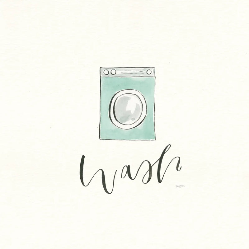 Wash Dry Fold Repeat I by Jenaya Jackson. SKU 74980a. Archival Giclee Fine art print for wall decor.