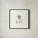 Wash Dry Fold Repeat III by Jenaya Jackson. Shown in a sleek black glass frame for a contemporary gallery look. Available as an archival giclee rolled canvas, fine art paper, or poster print. SKU 74982a.