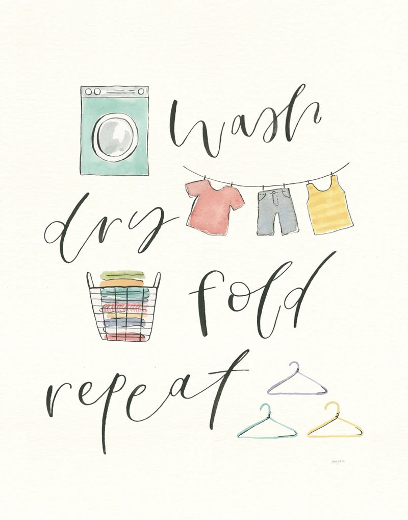 Wash Dry Fold Repeat V by Jenaya Jackson