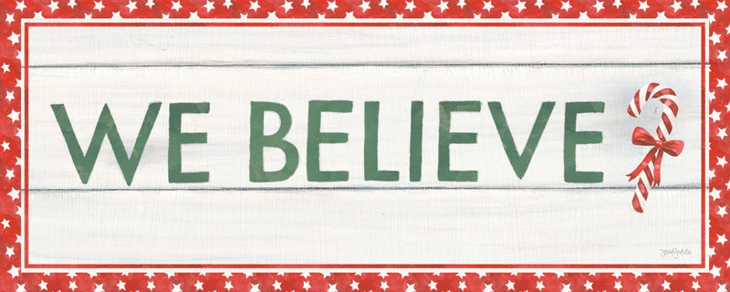 Welcome Christmas Sign III by Jenaya Jackson