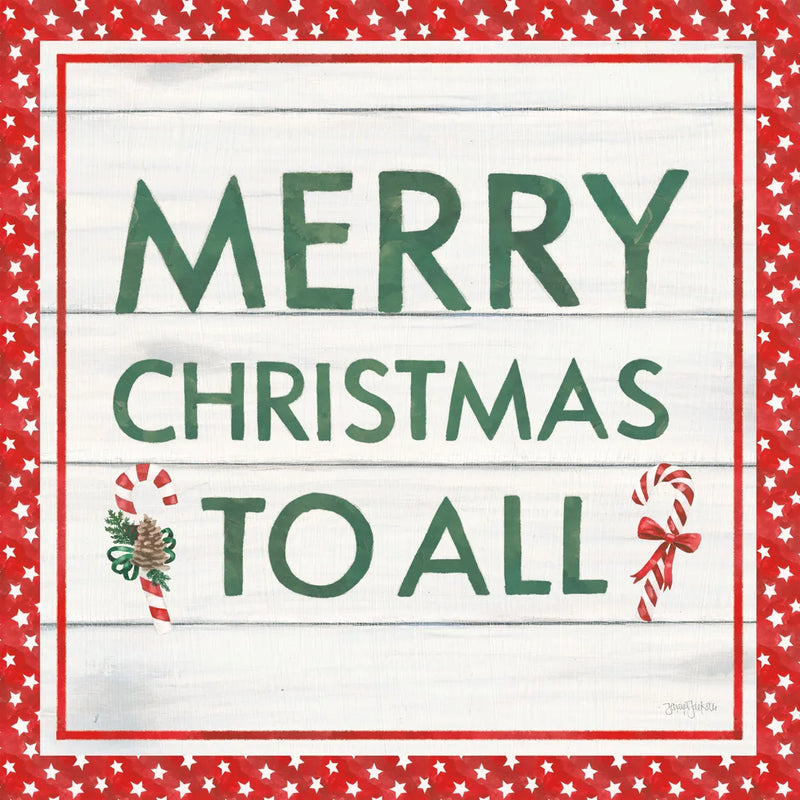 Welcome Christmas Sign V by Jenaya Jackson. SKU 36575a. Archival Giclee Fine art print for wall decor.