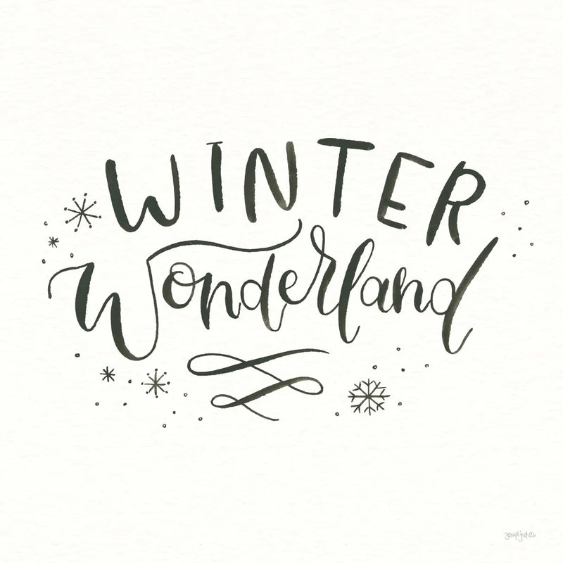 Winter Scene V by Jenaya Jackson. SKU 62106a. Archival Giclee Fine art print for wall decor.
