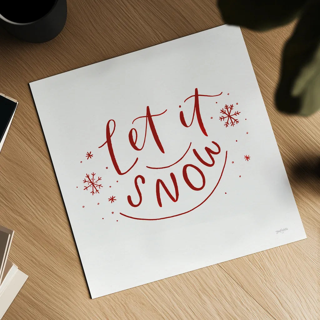 Winter Scene VI by Jenaya Jackson. Shown as a detailed flat fine art print, highlighting archival giclee quality. Available as an archival giclee rolled canvas, fine art paper, or poster print. SKU 64775a.