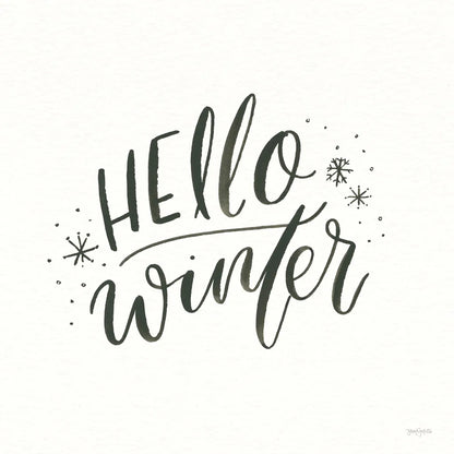 Winter Scene VII by Jenaya Jackson. SKU 62108a. Archival Giclee Fine art print for wall decor.