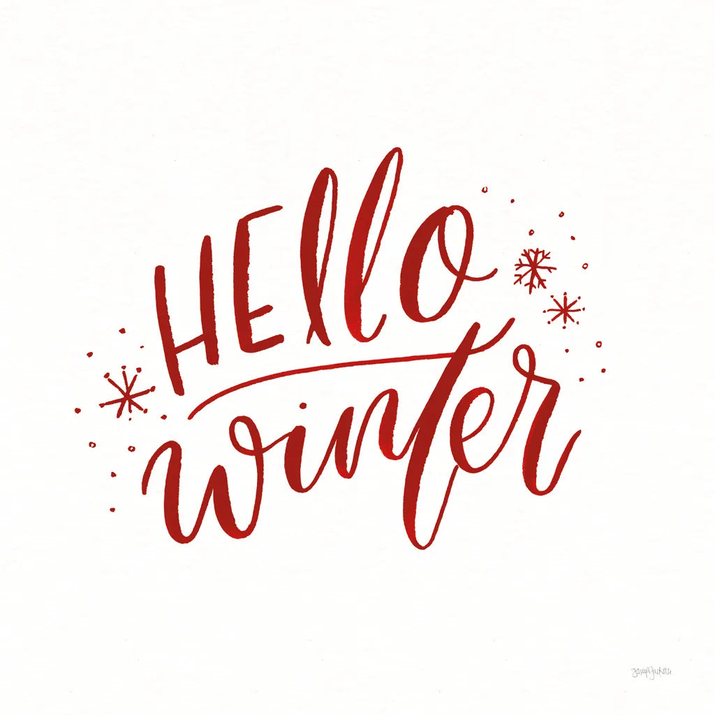 Winter Scene VII by Jenaya Jackson. SKU 64776a. Archival Giclee Fine art print for wall decor.