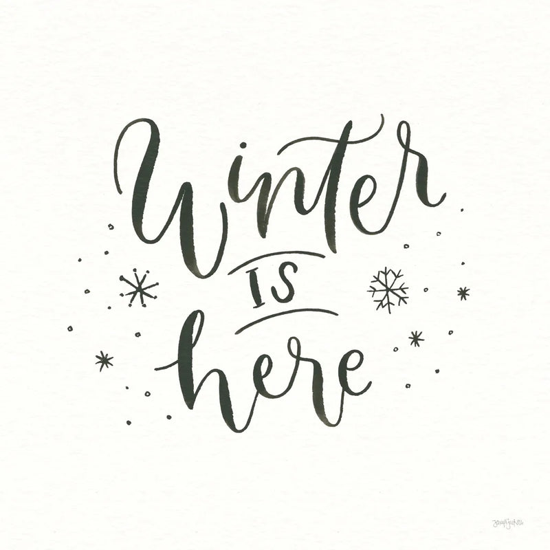Winter Scene VIII by Jenaya Jackson. SKU 62109a. Archival Giclee Fine art print for wall decor.