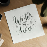 Winter Scene VIII by Jenaya Jackson. Shown as a detailed flat fine art print, highlighting archival giclee quality. Available as an archival giclee rolled canvas, fine art paper, or poster print. SKU 62109a.