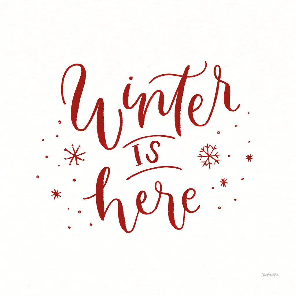 Winter Scene VIII by Jenaya Jackson. SKU 64777a. Archival Giclee Fine art print for wall decor.