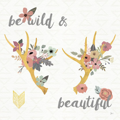 Boho Beauty I Pastel by Jess Aiken. SKU 49907a. Archival Giclee Fine art print for wall decor.