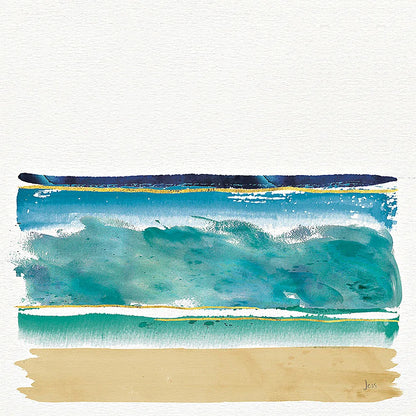 By the Sea II no Words by Jess Aiken. SKU 21206a. Archival Giclee Fine art print for wall decor.