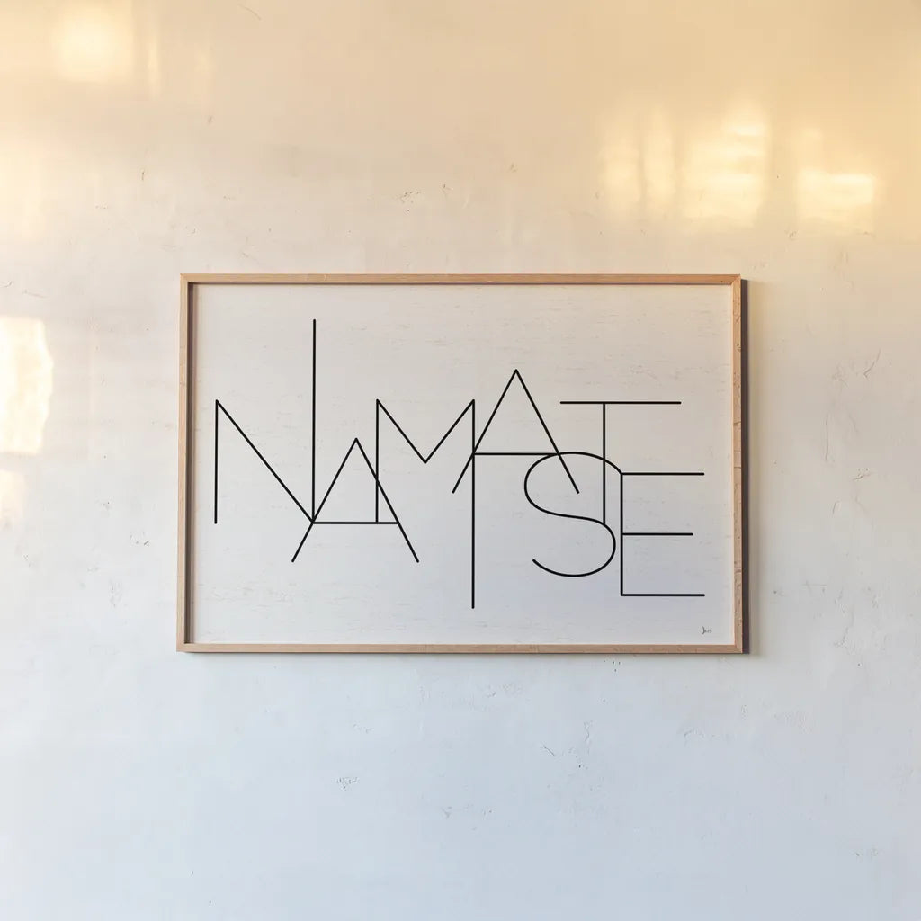 Calm II Crop by Jess Aiken. shown as a paper print in a natural frame. Available as a archival giclee rolled canvas, fine art paper, or poster print. SKU 67532i.